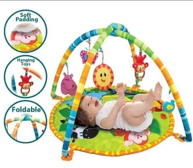 BabysHanging toy Mat BPA free foldable indoor outdoor Multicolor
