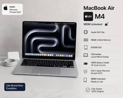MacBook Air M4 512gb Storage