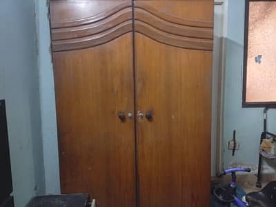 2 door wooden almari