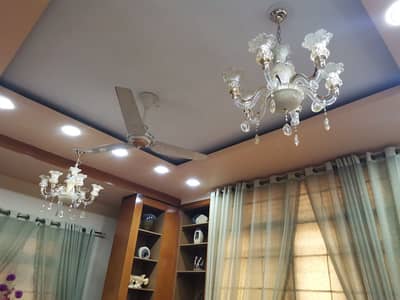 Ground with Basement Portion available for Rent