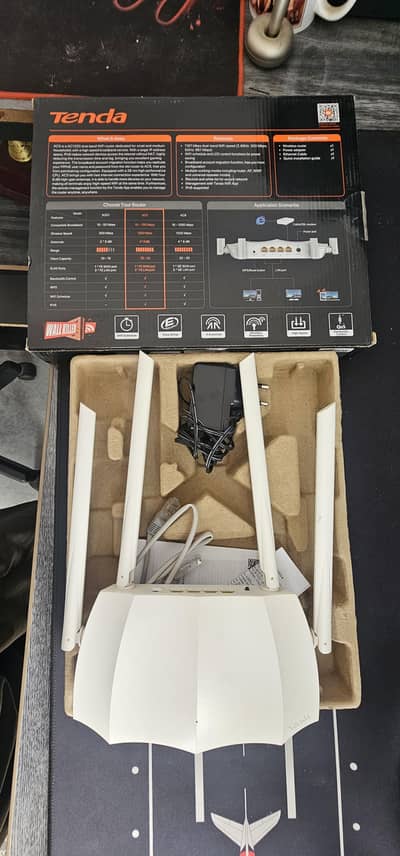 Tenda Router 5g supporter Ac1200