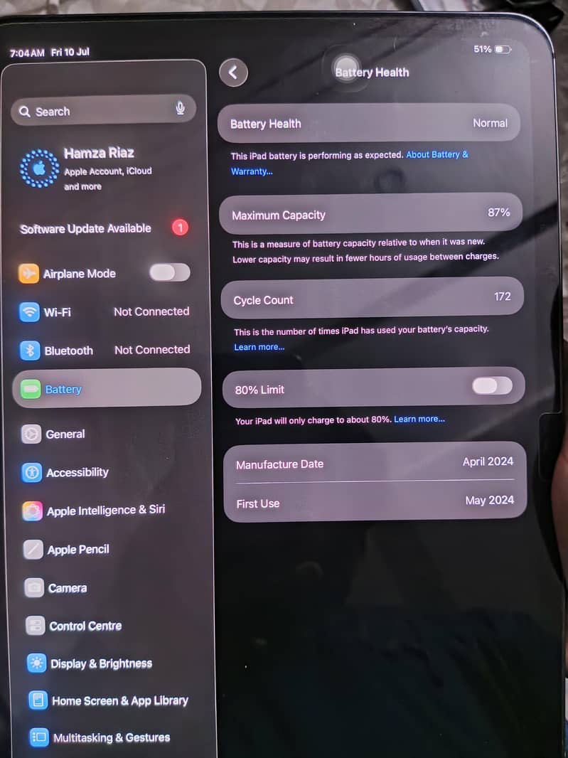 IPad pro M4 8