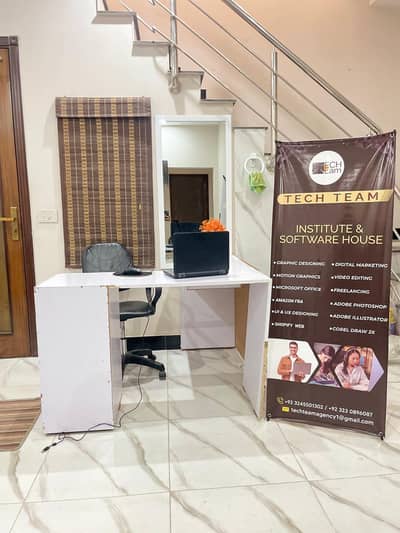 office tables complete setup