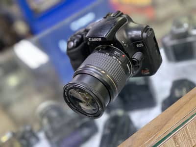 Dslr camera canon 300d kit lens 28/80. mm final 13000/= 03212306356