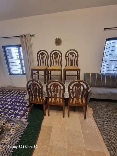 dining table with 6 chairs