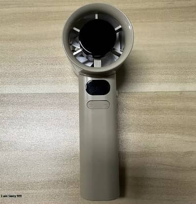 M11 Mini Handheld Fan USB Rechargeable Digital Display 150 -Speed
