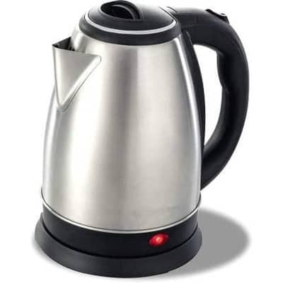 Electric Kettle stainless steel Fast Boil Silver