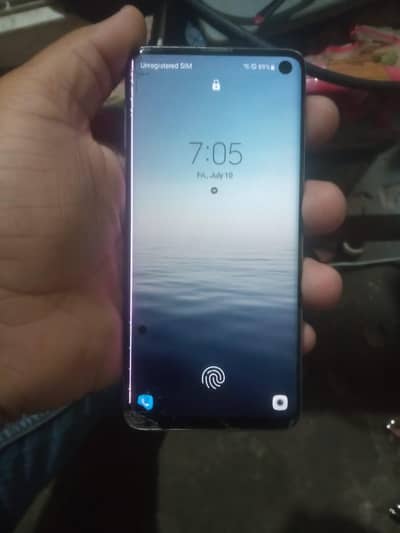 Samsung Mobile S10 8 128 condition 10 by 8.5