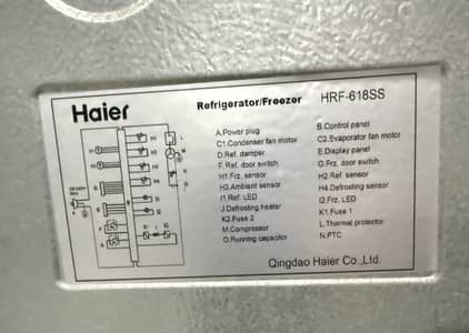 Haier Refrigerator Two doors