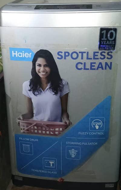 Haier Fully Automatic Washing Machine 9KG | Excellent Condition