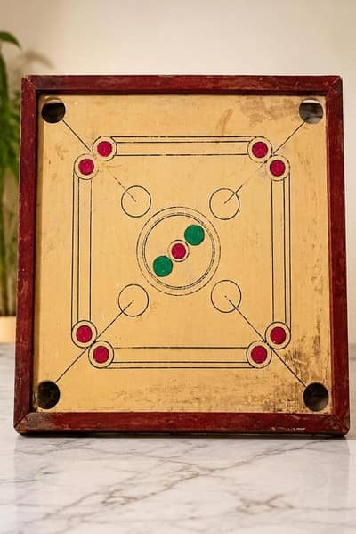 Quality Carrom Board – Board Only – No Accessories – Clean & Ready