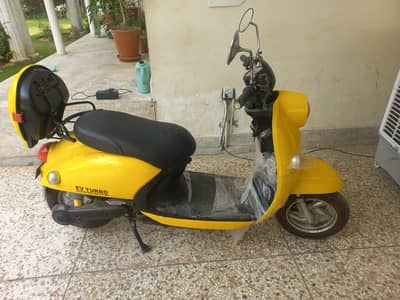 EV Turbo Electric Scooter – Low Usage