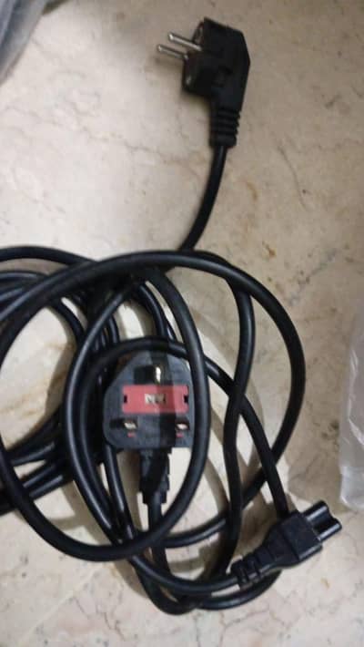 VGA cable PC power cable