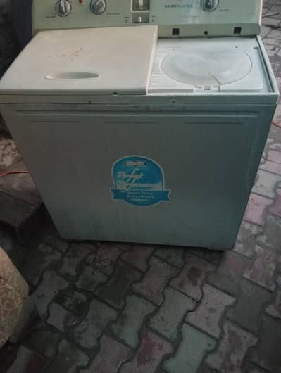 super Asia dubble washing machine