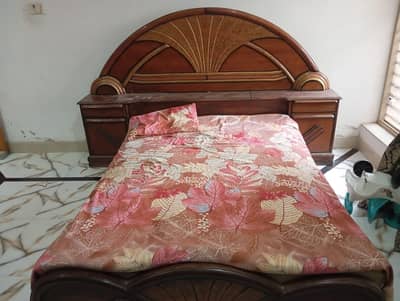 Wooden Bed Set