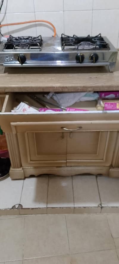 kitchen marble with cupboard