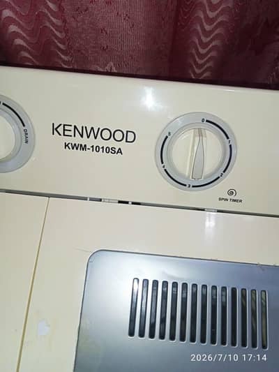 Kenwood washing machine twin tub model number KWM-1010SA