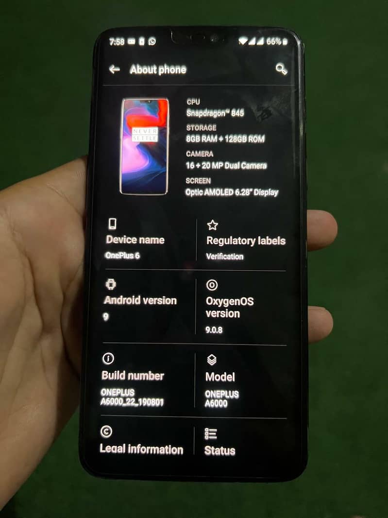 One Plus 6 3