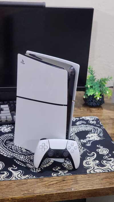 sony playstation 5 ps5 slim digital 1tb with all accessories