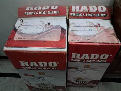 RADO Washing & Dryer Machine RADO Washing & Dryer Machin