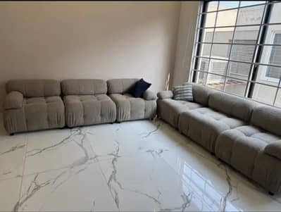 Stylish & Comfortable 6- Seater  Sofa Set •Brand:- Reflections by Hadi