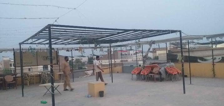 لوہے کا مضبوط شیڈ فریم برائے چھت 4