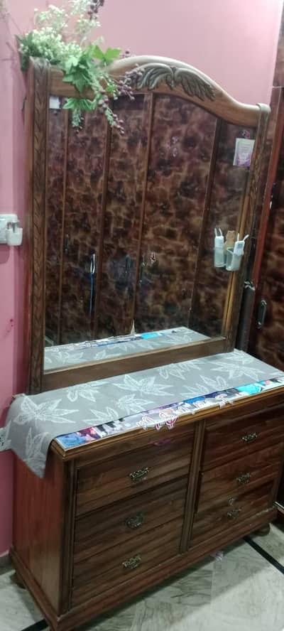 dressing table pure shesham wood