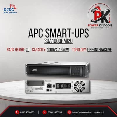 APC Smart ups SUA3000RMI2U Rackmount Pure Sine Wave UPS