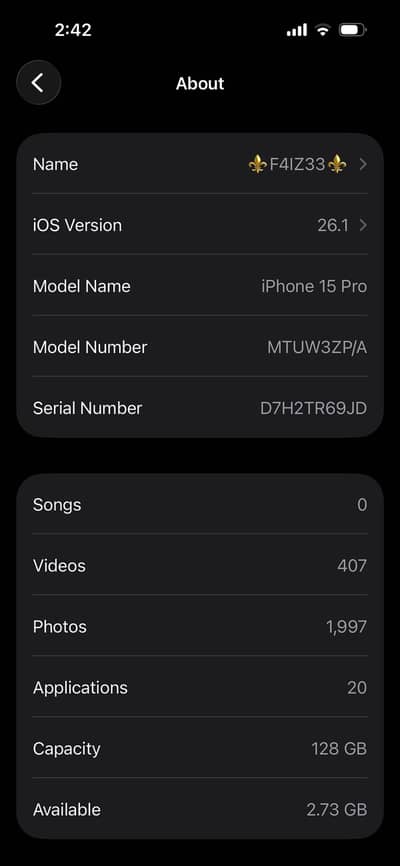 Apple iPhone 15 Pro
