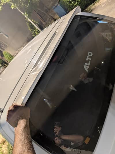 Alto 660cc back spoiler