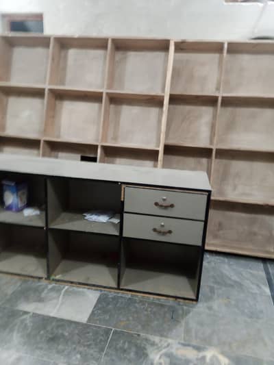 Shop almariyan imported lkri ka 3 adad almari 1 adad counter