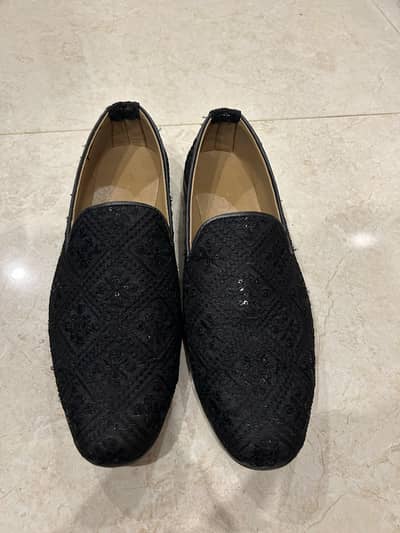 Fancy black shoes