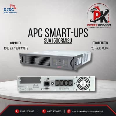 APC Smart UPS SUA1500RMI2U | 1500VA Pure Sine Wave UPS Stock Available