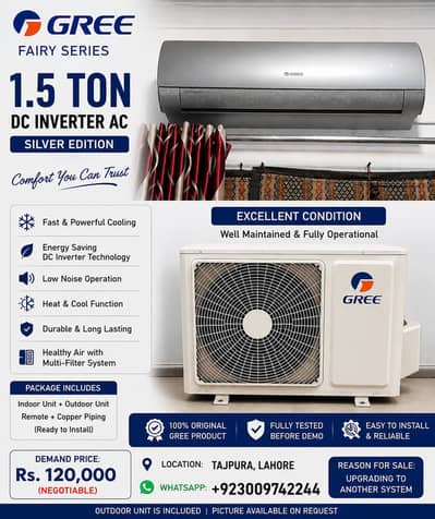 Gree 1.5 ton Ac for sale