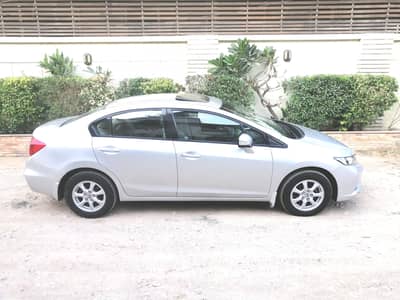 Honda Civic VTi Oriel Prosmatec 1.8 albaster silver 2014