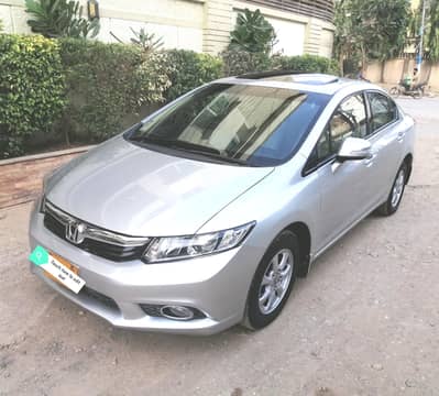 Honda Civic VTi Oriel Prosmatec 1.8 albaster silver 2014