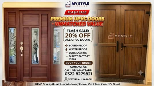 UPVC Door and Windows Aluminium Doors and Windows & Shower Cubicles