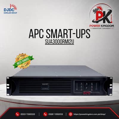 Apc Smart ups SUA3000RMI2U | 3000VA Rackmount Pure Sine Wave UPS