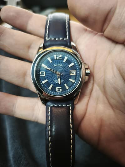 Seiko Alba VX42-X314 Blue Dial