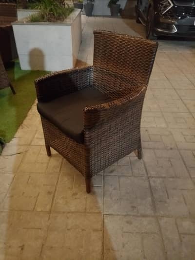 Ratan chairs in new condition