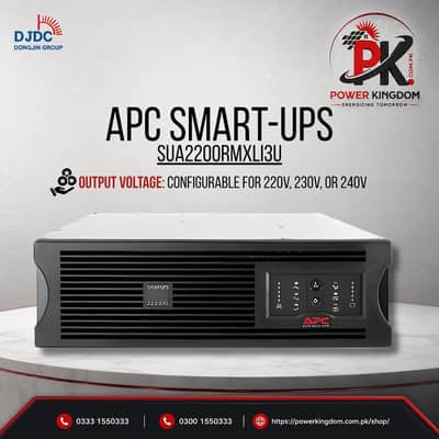 Apc Smart UPS SUA2200RMXLI3U | 2200VA 3U Rackmount UPS