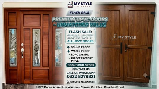 UPVC Door and Windows Aluminium Doors and Windows & Shower Cubicles