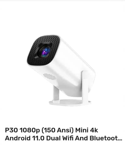 Dual Wifi And Bluetooth 1gb+8gb Portable Projector For Home