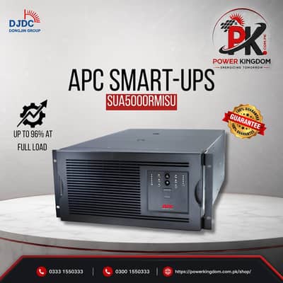 APC Smart ups SUA5000RMI5U 5000VA Rackmount Pure Sine Wave
