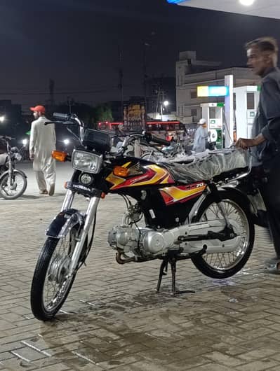 Honda CD 70 2025- Nov Registration Karachi