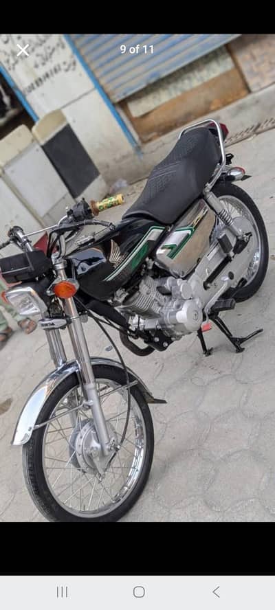 Honda 125 2023 modal slaf start blk colar. 03155716286