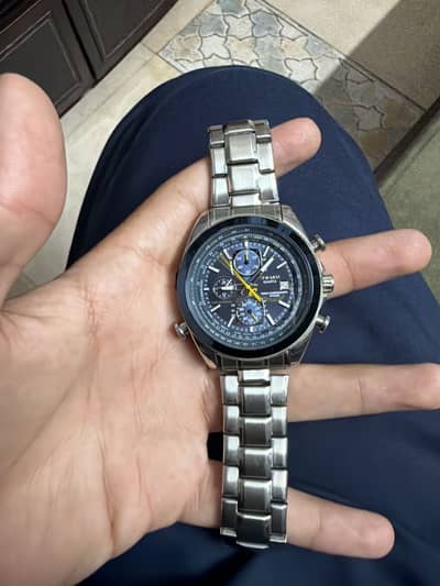 Blue angel chronometer watch