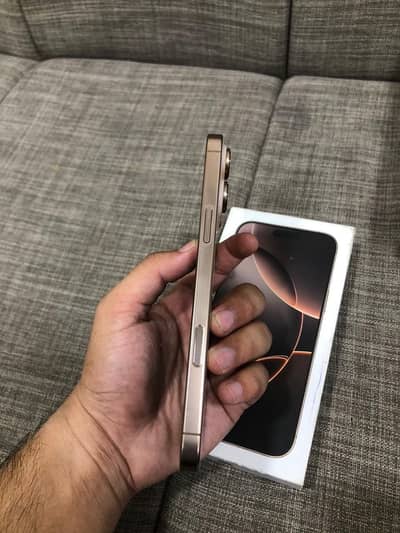 Apple iPhone 16 Pro Max desert titanium pta approved