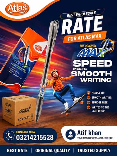Max boll pen at wholesale rate only carton