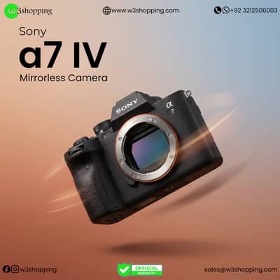 Sony A7IV Body Only